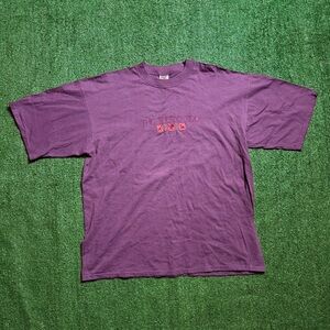 Burgundy or Purple Men's Vintage Toldeo Zoo Tee XXL